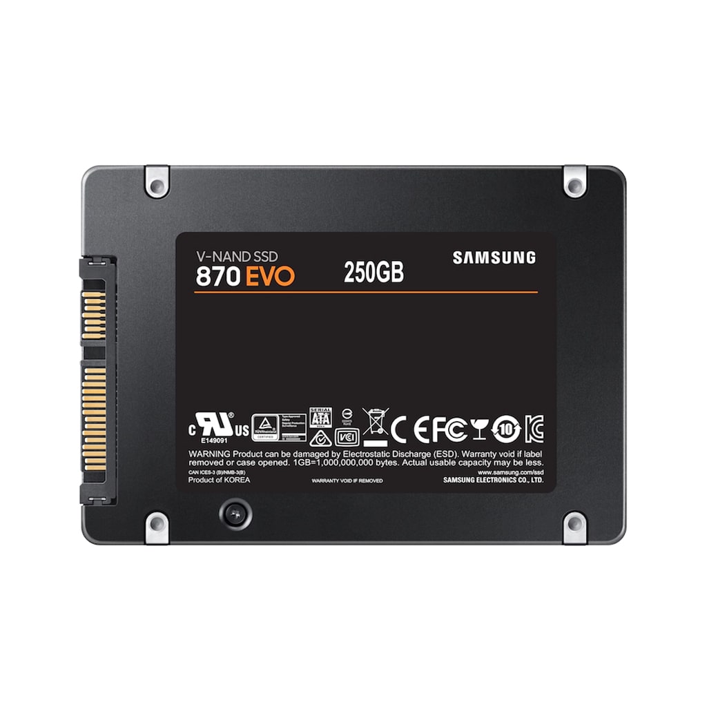 حافظه اس اس دی SAMSUNG 870 EVO 250GB